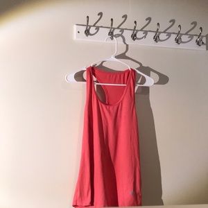 pink exercise tank top